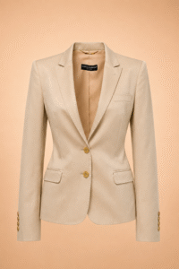 Dolce & Gabbana Beige Tailored Blazer – IT 40