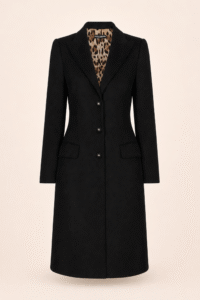 Dolce & Gabbana Wool & Cashmere Tailored Coat