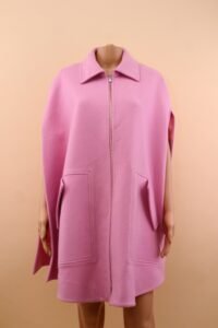 Emilio Pucci Pink Cape Coat - L - Image 2