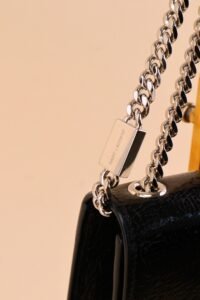 Saint Laurent Kate Crackled Leather Bag - Image 5