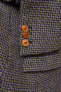 Versace Tweed Blazer and Mini Skirt Set - IT 36 - Image 7