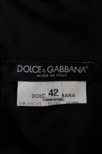 Dolce & Gabbana Black Silk Babydoll Dress – IT 42 - Image 7