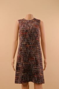 Dolce & Gabbana Multicolour Tweed Dress – IT 40 - Image 2