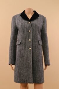 Gucci Grey Wool Coat — Size IT 46  - Image 2