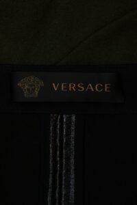 Versace Black Patent Medusa Midi Skirt – IT 42 - Image 9