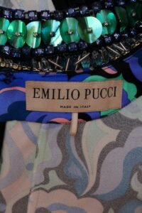 Emilio Pucci Embellished Ostrich Feather Print Dress - IT 38 - Image 13