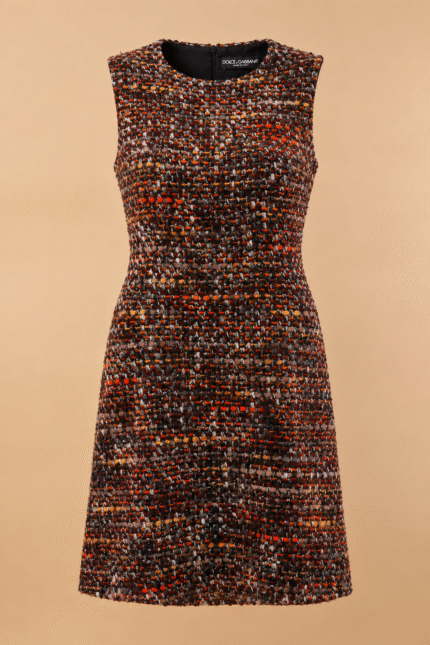 Dolce & Gabbana Multicolour Tweed Dress – IT 40