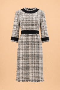Dolce & Gabbana Tweed A-line Midi Dress - IT 52