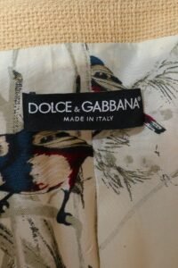 Dolce & Gabbana Beige Boucle Coat - IT 42 - Image 6