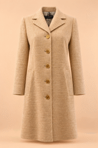 Dolce & Gabbana Beige Boucle Coat - IT 42